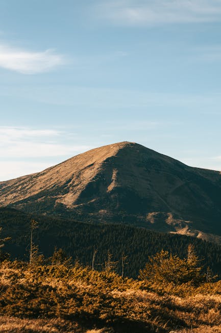 Mountain Landscapes - Beautiful landscape of the Carpathian Mountains #11960509